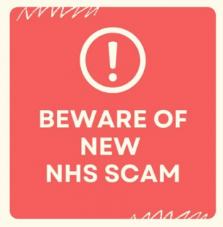 Beware of new NHS scam.